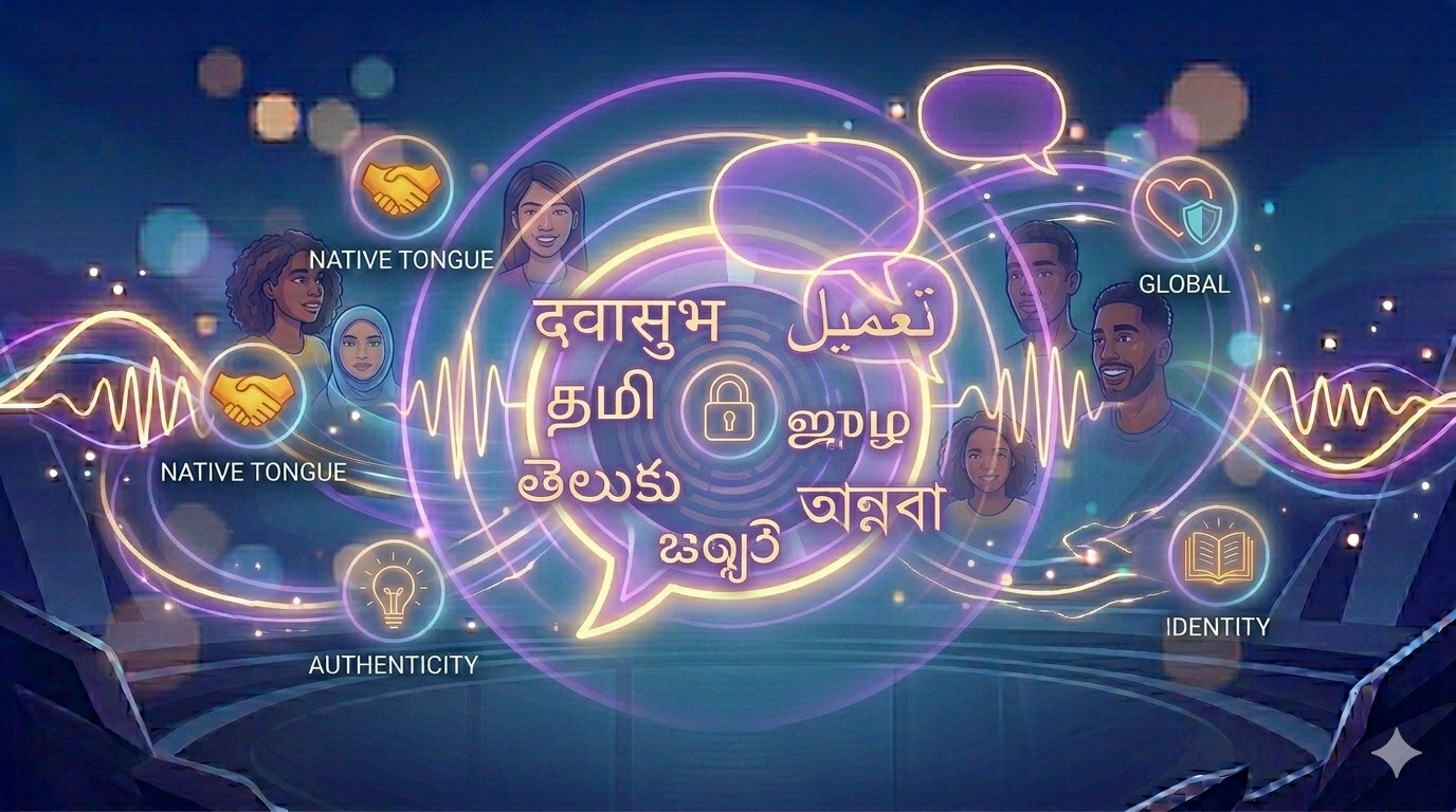 Conceptual illustration showing the transition from algorithmic social media feeds to real-time peer-to-peer video discovery
