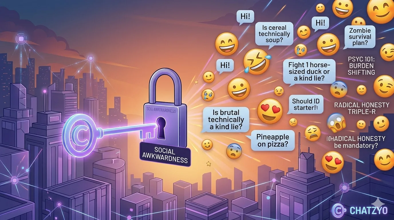 Creative icebreakers for anonymous chat conversations